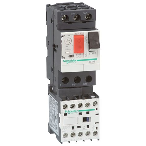 GV2ME08K1P7 Sestava motorového spouštěče 1,5kW/400V, 230V AC