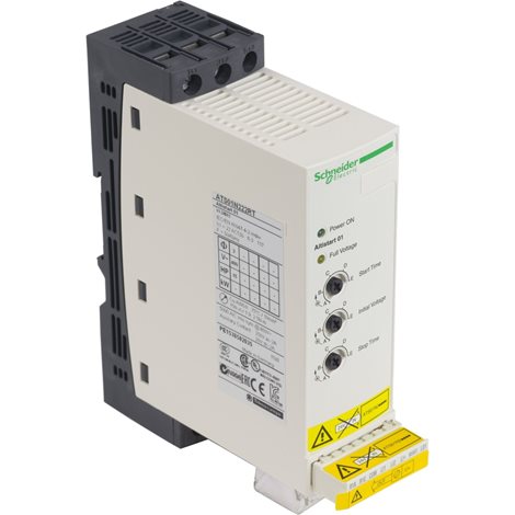 ATS01N222RT Softstartér s řízením ve 2 fázích, 22 A, 3 x 440 až 480 V