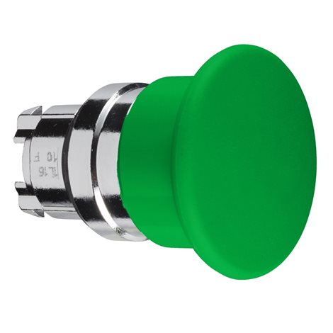 ZB4BC3 Ovládací hlavice stiskací s hřib. knoflíkem - zelená