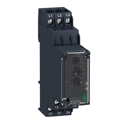 RM22TA31 Kontrolní relé, 3fázové sítě, ASY., 160…288 V AC