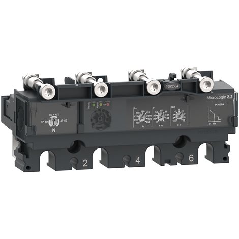 C1642D160 Jednotka spouští MicroLogic 2.2, ComPacT NSX160/250, 4pólová, elektronická
