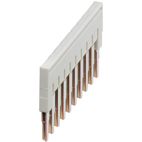 NSYTRAL210GR Propoj. můstek 10 bodů pro2,5mm²svorku šedou (obj. mn. 10ks)