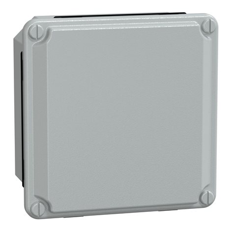 NSYDBN1010 Průmyslová skříňka 105x105x49, nízké víko (obj.množství 10ks)