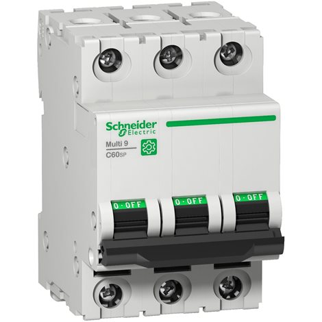 M9F22310 Jistič Multi9 C60SP 3P C 10A 10kA 480Y/277V UL1077
