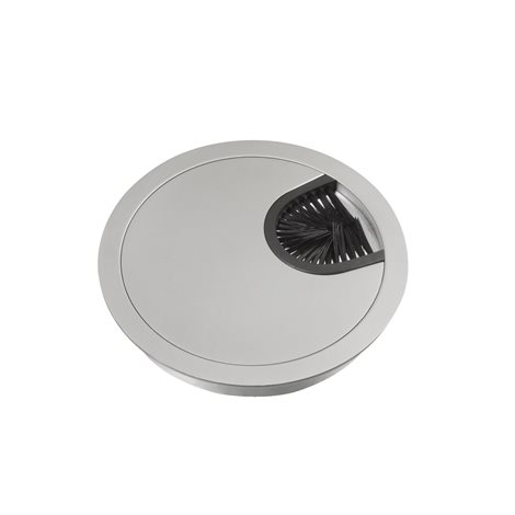 INS61210 Unica System+ - Kabelová průchodka 80mm kovová, Aluminium