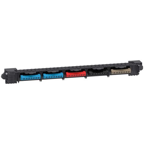 LVSXK724 PrismaSet XS sada svorkovnic 3P+N pro rozvodnice šířky 24 modulů