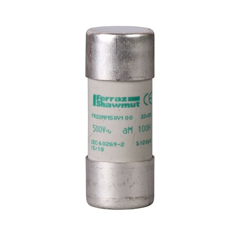 DF2FA100 Pojistka aM 22X58, 100A, 500V