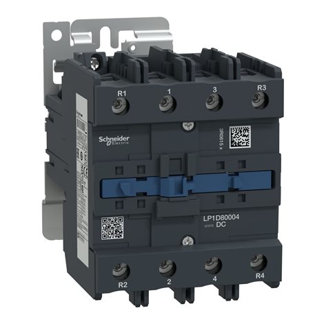 LP1D80004BD TeSys D stykač - 4P(4Z) - AC-1 - 440 V 125 A - 24 V DC cívka