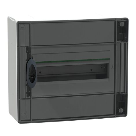 LVSXR113 PrismaSet XS Nástěnná plastová rozvodnice 13 modulů (1x13) kouřové dveře