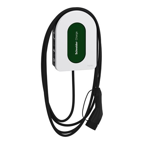 EVH5A11N2C7 Nabíjecí stanice, Schneider Charge, 3P+N, integrovaný kabel 7m, 11kW, 16A