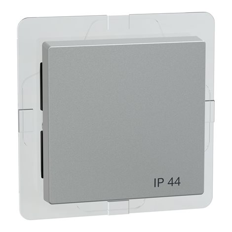 433060 Klapka spínače, Merten System M, IP44, Aluminium