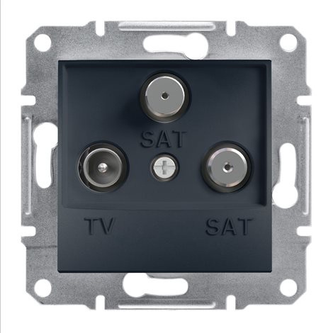 EPH3600171 Zásuvka TV-SAT-SAT, koncová, antracit