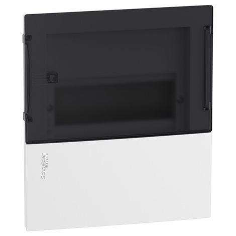 MIP22108S Rozvaděč Mini Pragma 8M, kouřové průhledné dveře, zapuštěná mont. 2