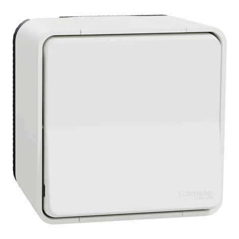 MUR39026 Kompletní Tlačítko ř.1/0So, IP55, bílé