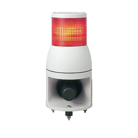 XVC1B1HK Signální sloup 100 mm 24 V siréna - trvalé/blikající LED - červená