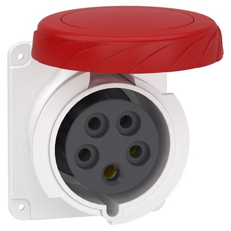 PKY32G735 Zásuvka vest. Fast connect rovná 32A 3P+N+PE 380-415V IP67 50-60Hz