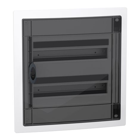 LVSXP218 PrismaSet XS Zapuštěná plastová rozvodnice 36 modulů (2x18) kouřové dveře