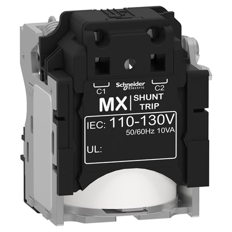 LV429386 vypínací napěťová spoušť MX - 110..130 V - 50/60Hz