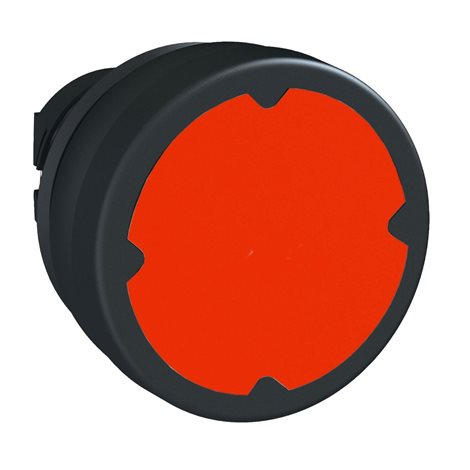 ZB5AC480 Ovládací hlavice stiskací, rudá, bez symbolu