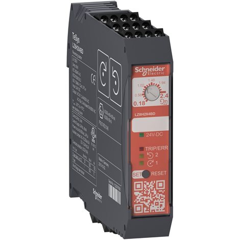 LZ8H6X5BD Hybridní spouštěč reverzační STO 1,5…6,5A šrouby 24VDC
