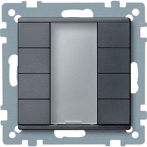 MTN627814 KNX tlač. panel 4-násobný plus, Antracit, System M