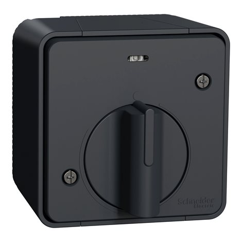 MUR35067 Kompletní Mechanický časový spínač, IP55, antracit