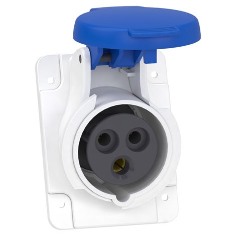 PKF16F423 Zásuvka vest.16A 2P+PE 200-250V IP44 50-60Hz