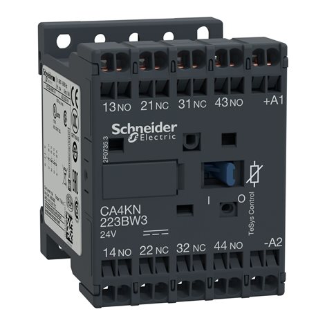 CA4KN223BW3 Pom.ministykač 2Z+2V, 24V DC,