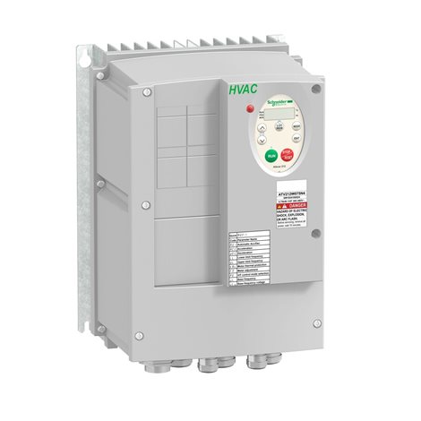 ATV212WU22N4 >Frekvenční měnič pro HVACr, 400V, IP55, filtr C2/C3, pro motor:2,2
