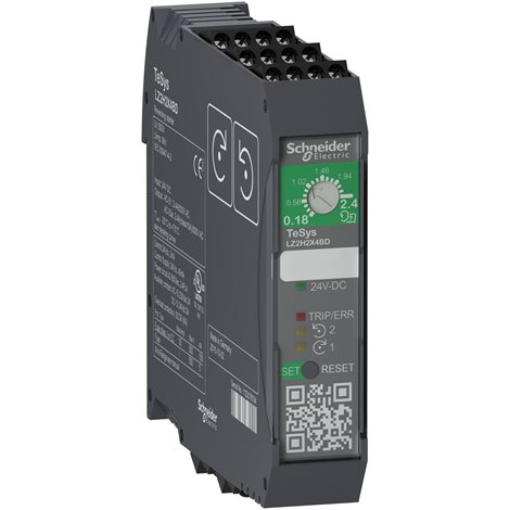 LZ2H2X4BD Hybridní spouštěč reverzační  0,18…2,4A šrouby 24VDC