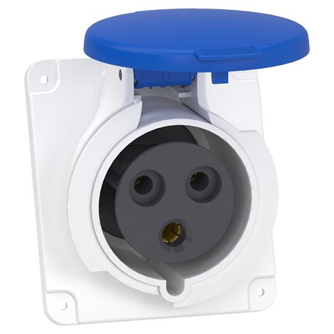 PKF32F423 Zásuvka vest. 32A 2P+PE 200-250V IP44 50-60Hz
