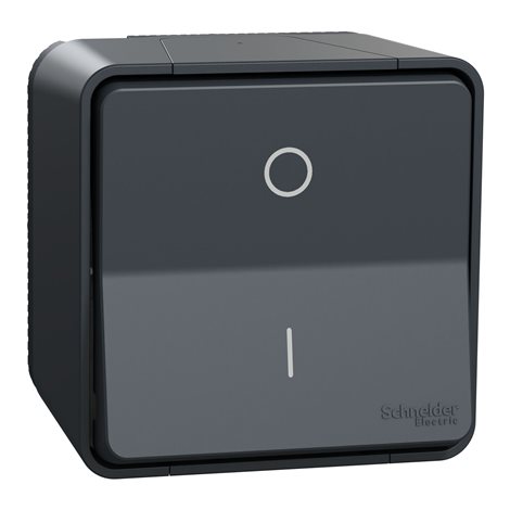 MUR35033 Kompletní Spínač dvojpólový ř.2 16AX, IP55, antracit