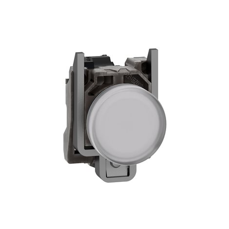 XB4BVG1 Signálka s LED, 110...120V, bílá