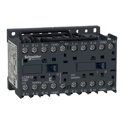 LC2K1210D7 Reverzační miniStykač 12A 1Z 42V 50/60