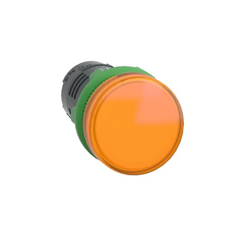 XB5EVB5 Kopaktní signálka, 24 V, oranžová