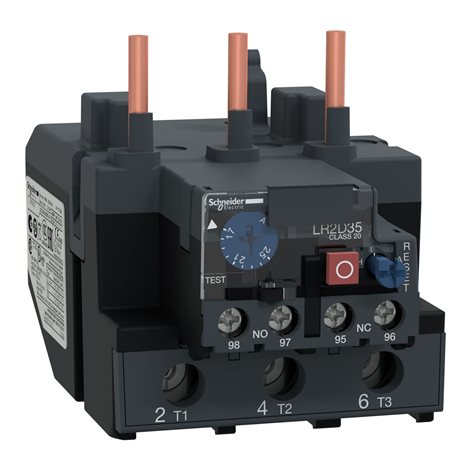 LR2D3522 Jistící nadproudové relé tř.20, 17-25A