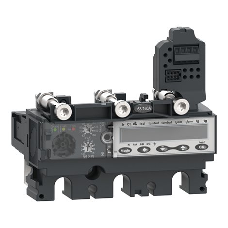 C1635E160 Jednotka spouští NSX160 AC 3P3D 63-160A 5.2E + měření energie
