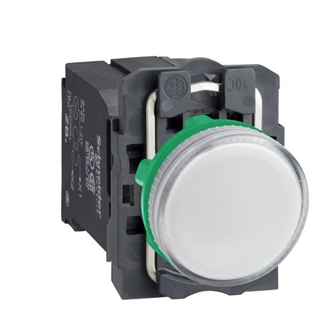 XB5AV41 Signálka se žárovkou BA 9s, 230.....240V, bílá
