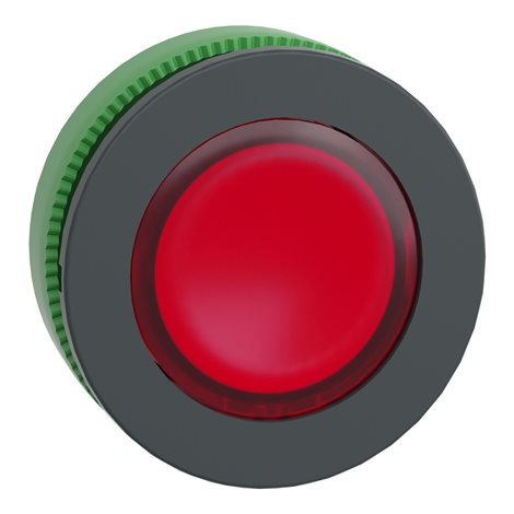 ZB5FV043 Zapuštěné provedení, Signální hlavice pro integrovanou LED, Rudá