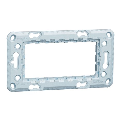 NU7104 Montážní rámeček Zamak 4 modulový