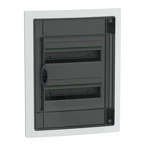 LVSXP213 PrismaSet XS Zapuštěná plastová rozvodnice 26 modulů (2x13) kouřové dveře