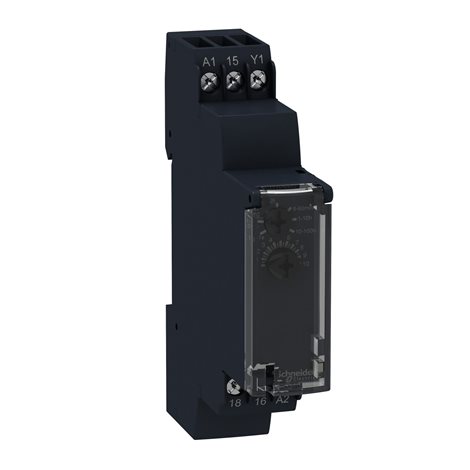 RE17RBMU Modul.čas.relé-kalibrace 24-240V AC/24V DC