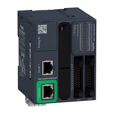 TM221ME32TK PLC Modicon M221, 24VDC, 16DI, 16DQ (poz