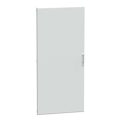 LVS08255 Plné dveře Š 850mm, 36 výškových dílců