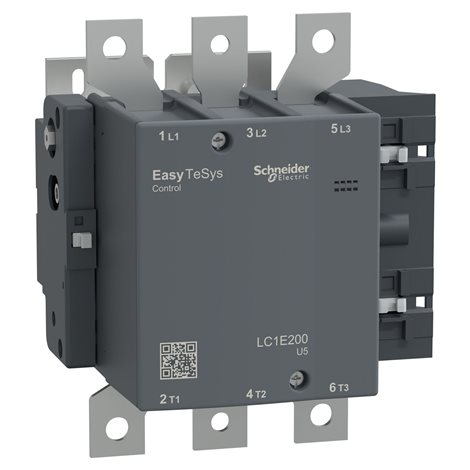LC1E200U5 3P stykač TeSys E 110KW 240V