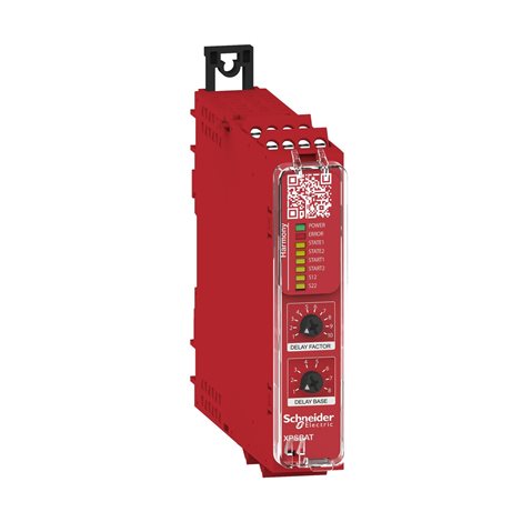 XPSBAT12A1AP Bezpečnostní modul Preventa pro nouzové zastavení, 24 V ACDC, OSSD, PNP/PNP