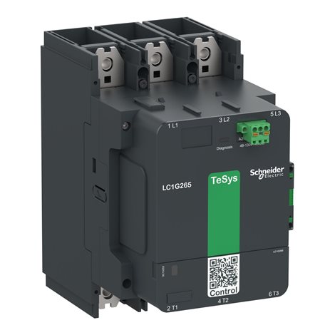 LC1G500KUEN Stykač 500A 3P 100-250V AC/DC standard
