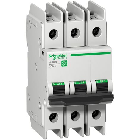 M9F43302 Jistič Multi9 C60BP 3P D 2A 10kA 480Y/277V UL489