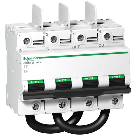 A9N61701 Jistič pro fotovoltaiku 1000VDC 100A 2P