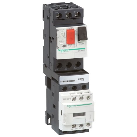 GV2DM110BD MOT.START.4A 24VAC